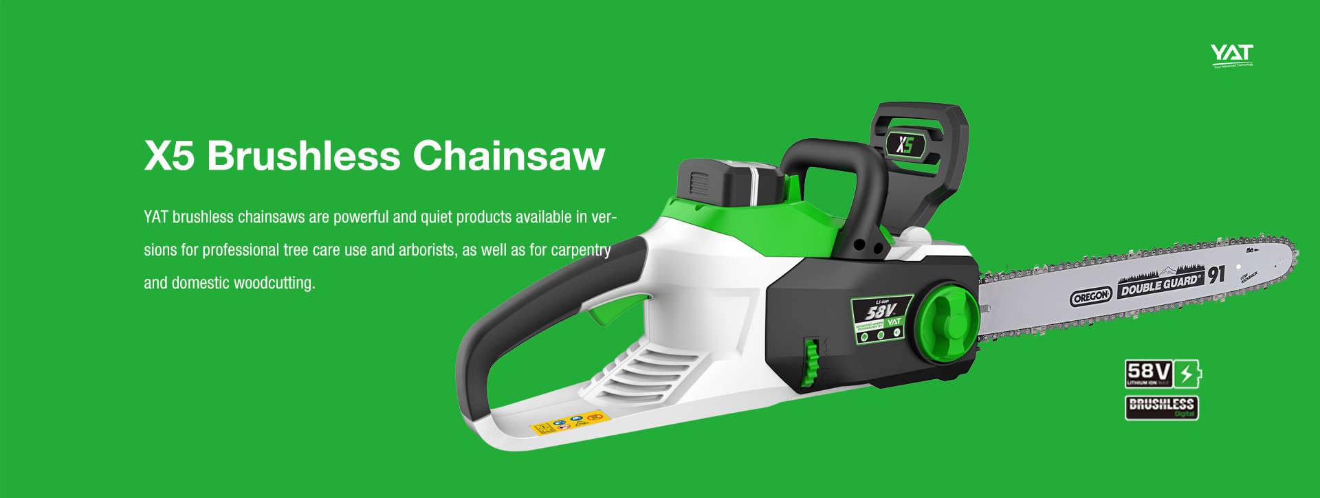 X5 BRUSHLESS CHAINSAW